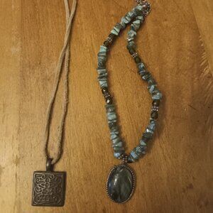 Two Vintage 1990s Necklaces